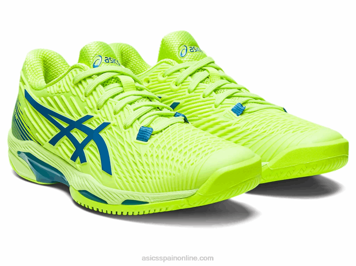 velocidad de solución ff 2 Asics 4L682174 verde peligro/azul renacido