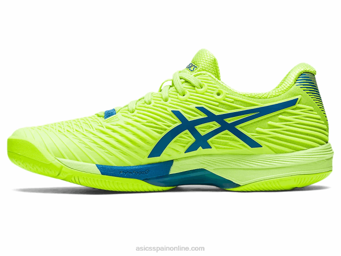 velocidad de solución ff 2 Asics 4L682174 verde peligro/azul renacido