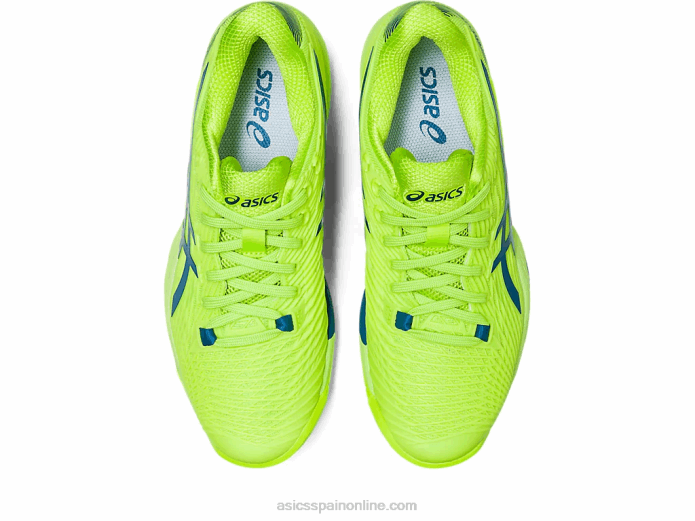 velocidad de solución ff 2 Asics 4L682174 verde peligro/azul renacido