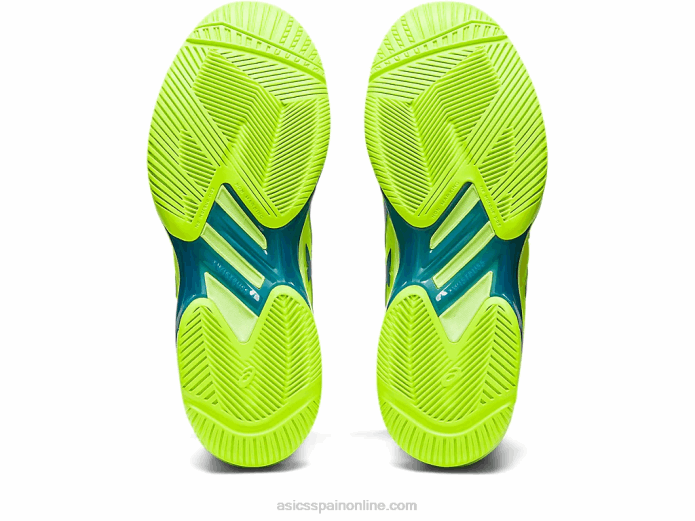 velocidad de solución ff 2 Asics 4L682174 verde peligro/azul renacido