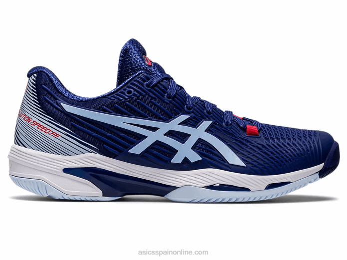 velocidad de solución ff 2 Asics 4L682999 buceo azul/cielo suave