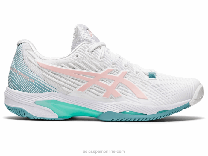 velocidad de solución ff 2 Asics 4L683168 rosa blanca/escarchada