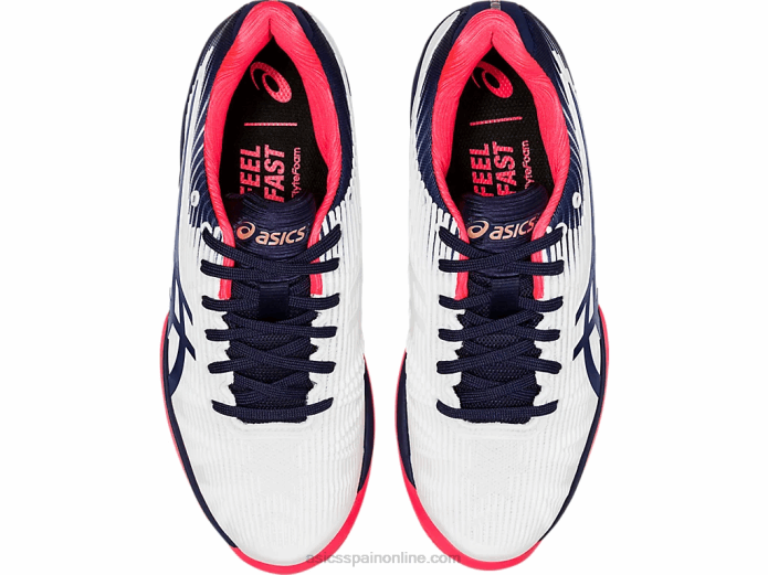 velocidad de solución ff Asics 4L684189 blanco/chaquetón