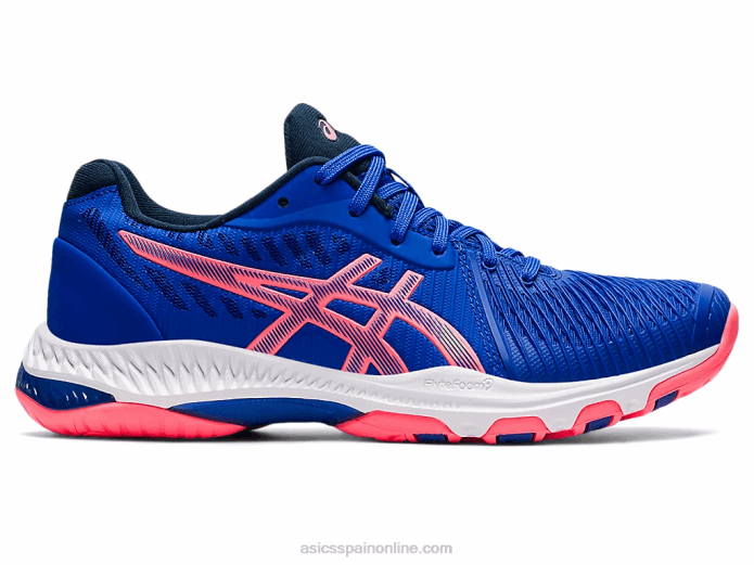 netburner balístico ff 2 Asics 4L682356 azul lapislázuli/coral ardiente