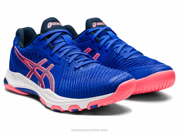 netburner balístico ff 2 Asics 4L682356 azul lapislázuli/coral ardiente