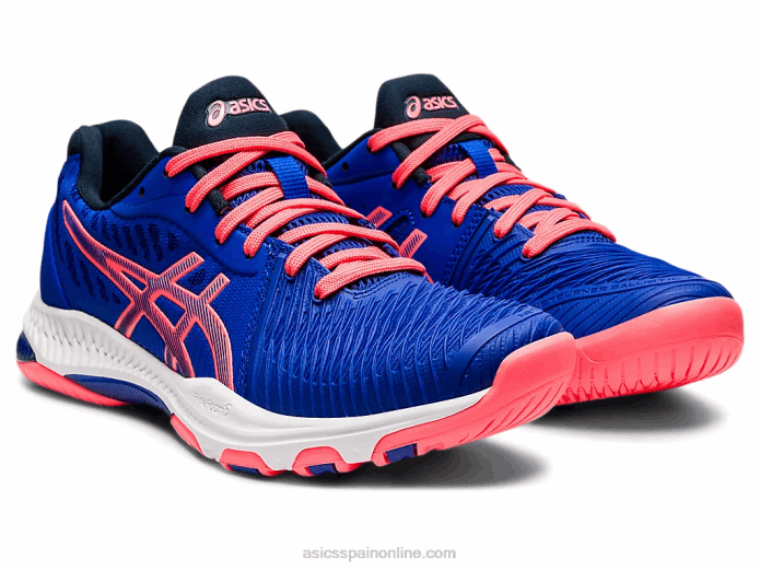 netburner balístico ff 2 Asics 4L682356 azul lapislázuli/coral ardiente