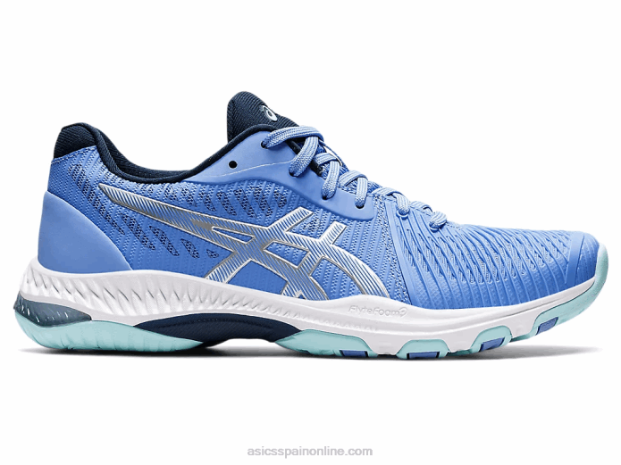 netburner balístico ff 2 Asics 4L683606 azul bígaro/plata pura