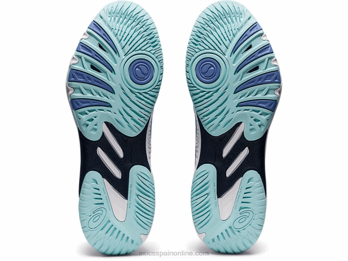 netburner balístico ff 2 Asics 4L683606 azul bígaro/plata pura