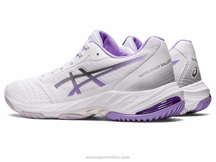 netburner balístico ff 3 Asics 4L682580 blanco/violeta digital