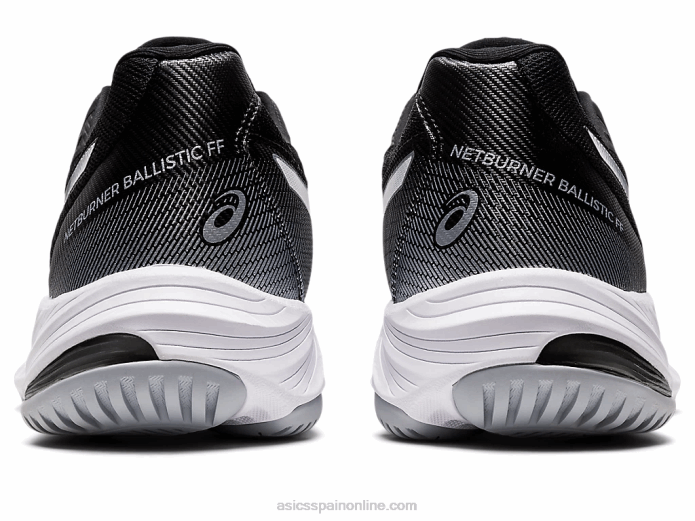 netburner balístico ff 3 Asics 4L683103 negro/plata pura