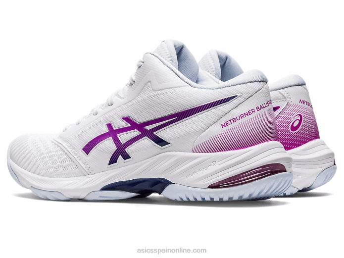 netburner balístico ff mt 3 Asics 4L683100 Orquídea blanca