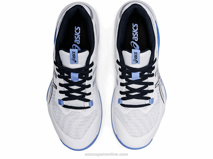 táctica de gel Asics 4L683591 blanco/azul bígaro