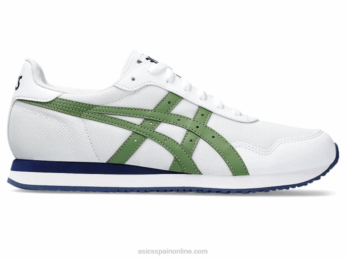 corredor de tigre Asics 4L68208 blanco/verde cedro