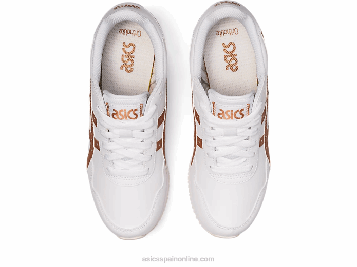 corredor de tigre Asics 4L683140 oro blanco/rosa