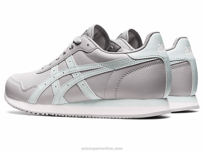 corredor de tigre Asics 4L683143 gris piedmont/ángel aguamarina
