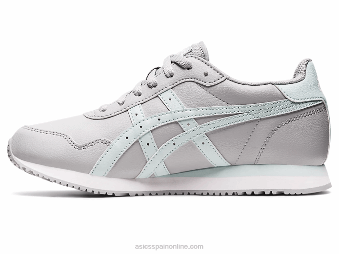 corredor de tigre Asics 4L683143 gris piedmont/ángel aguamarina
