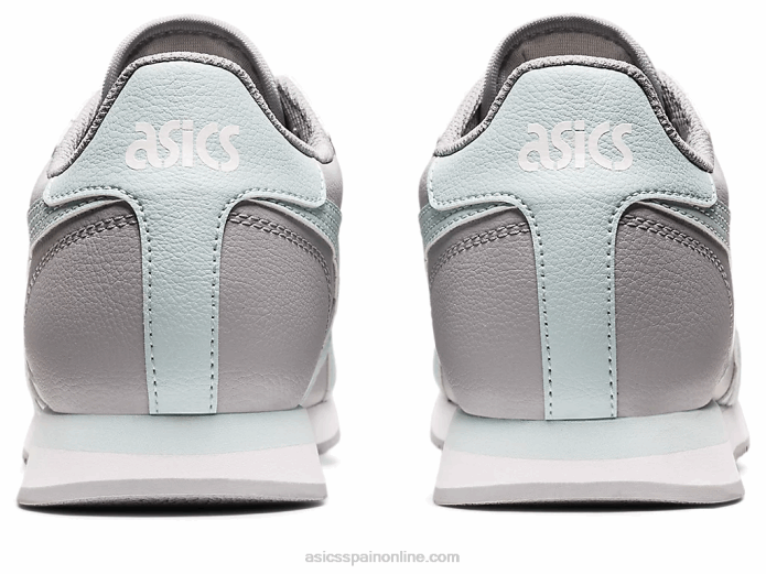corredor de tigre Asics 4L683143 gris piedmont/ángel aguamarina