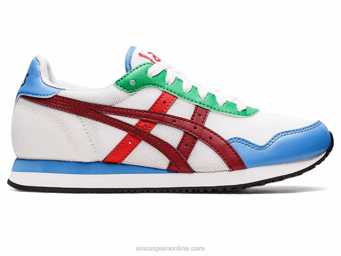 corredor de tigre Asics 4L683148 blanco/burdeos