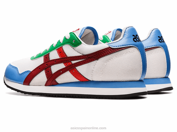 corredor de tigre Asics 4L683148 blanco/burdeos