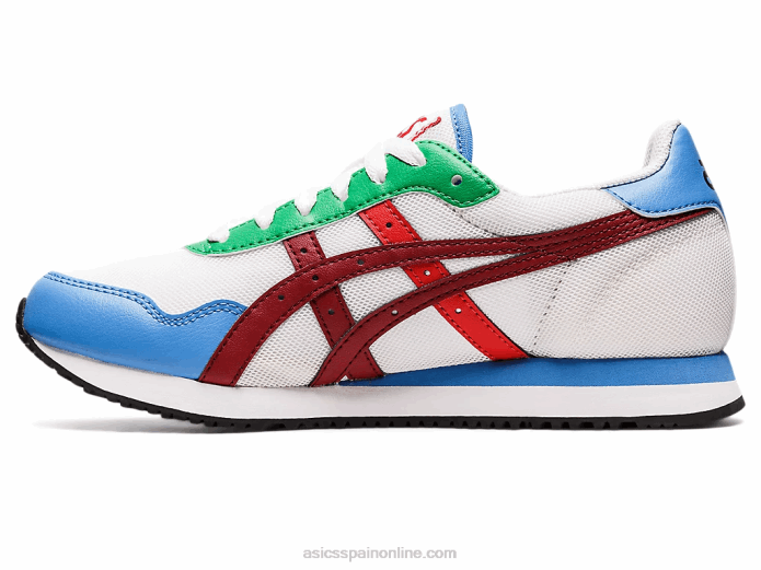 corredor de tigre Asics 4L683148 blanco/burdeos