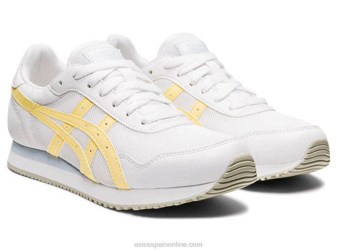 corredor de tigre Asics 4L683506 blanco/mantequilla