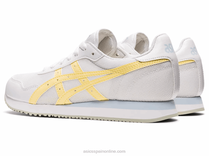 corredor de tigre Asics 4L683506 blanco/mantequilla