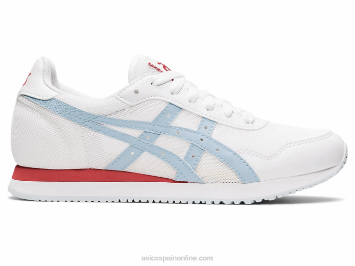 corredor de tigre Asics 4L683522 cielo blanco