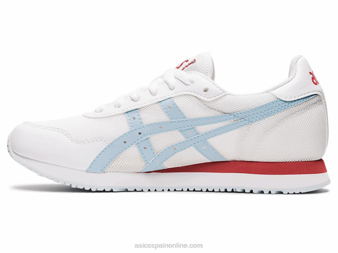 corredor de tigre Asics 4L683522 cielo blanco
