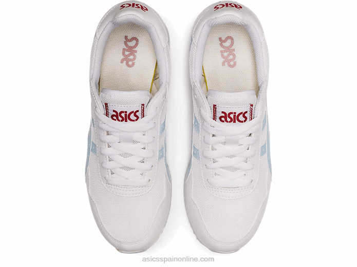 corredor de tigre Asics 4L683522 cielo blanco