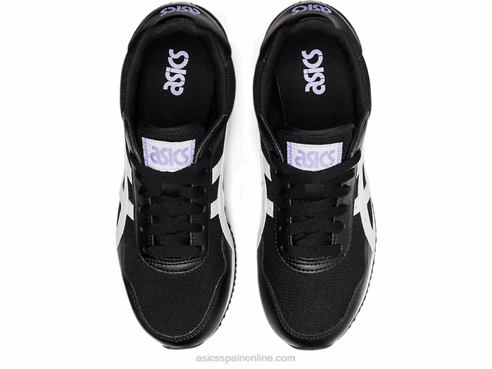 corredor de tigre Asics 4L683734 blanco negro