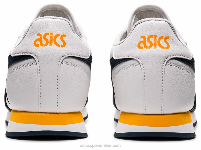 corredor de tigre Asics 4L68641 blanco/azul francés