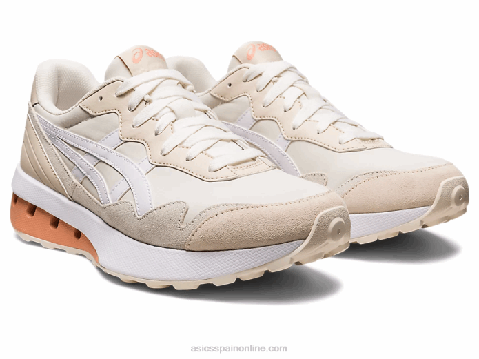 corredor x81 Asics 4L68631 blanco crema