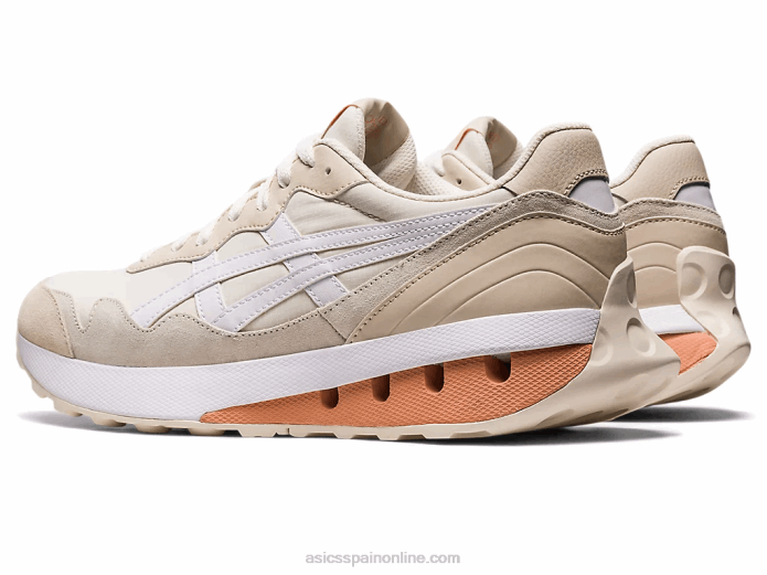 corredor x81 Asics 4L68631 blanco crema