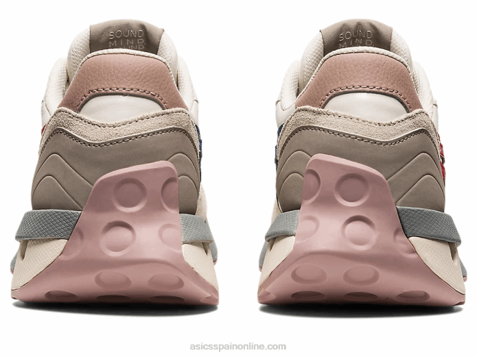 corredor x81 Asics 4L68642 crema/cayena