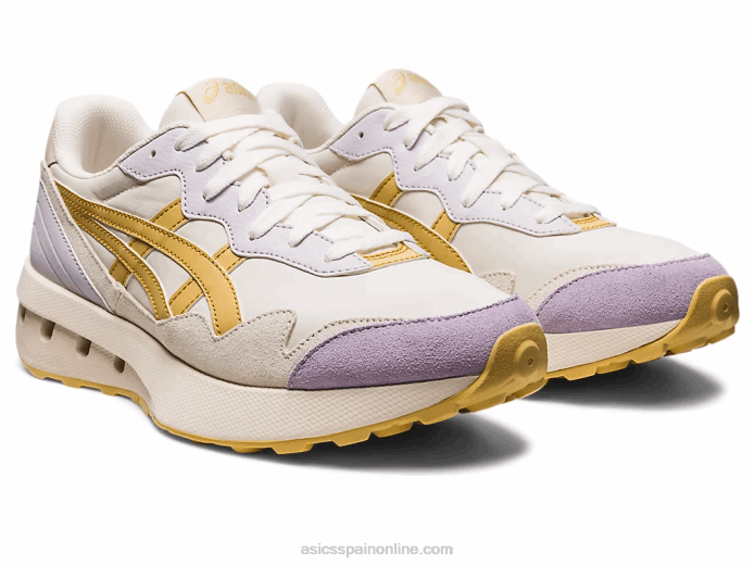 corredor x81 Asics 4L68644 crema/marrón mineral