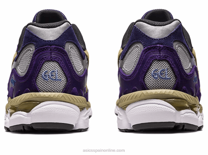 despierto ny x gel-nyc Asics 4L68307 plata pura/uva gótica