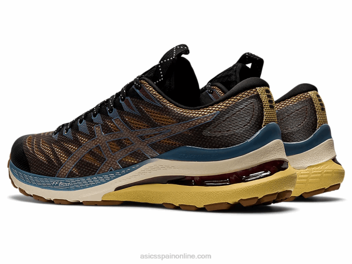 fn3-s gel-kayano 28 Asics 4L683139 antracita/oro antiguo