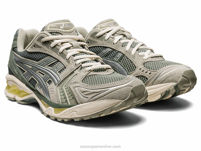 gel-kayano 14 Asics 4L68625 gris oliva/plata pura