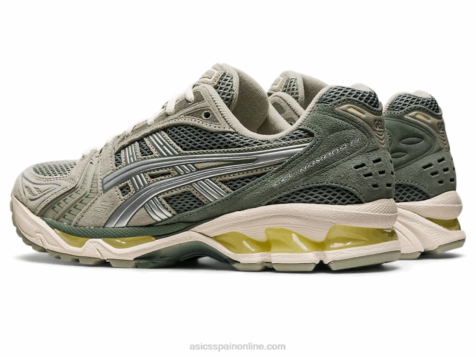 gel-kayano 14 Asics 4L68625 gris oliva/plata pura