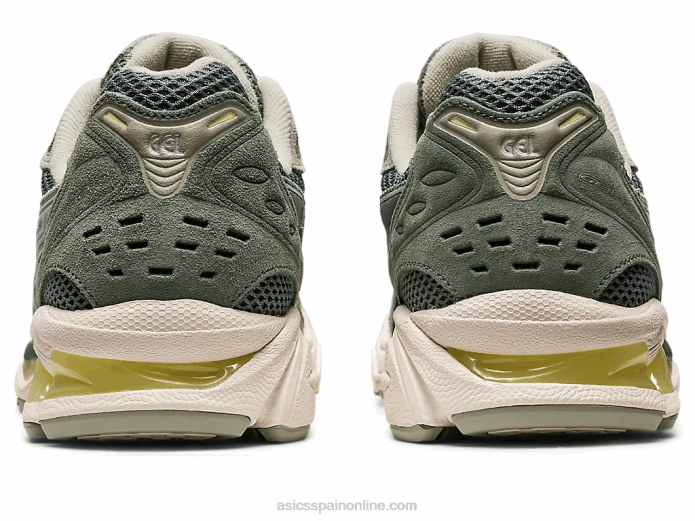 gel-kayano 14 Asics 4L68625 gris oliva/plata pura