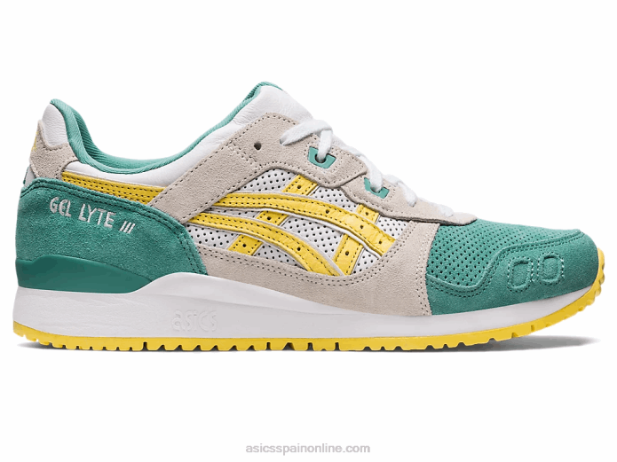 gel-lyte iii og Asics 4L68219 crema de salvia/plátano