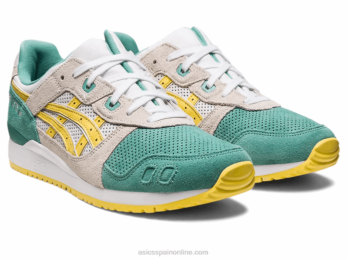 gel-lyte iii og Asics 4L68219 crema de salvia/plátano