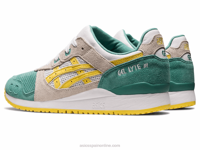 gel-lyte iii og Asics 4L68219 crema de salvia/plátano