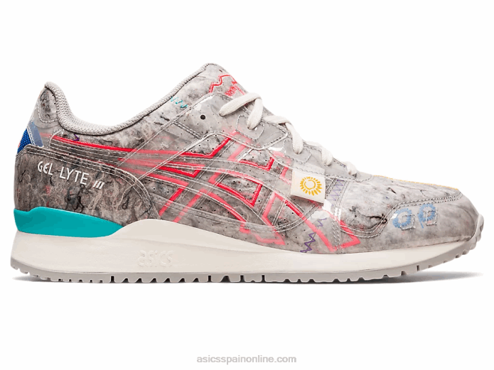 gel-lyte iii og fieltro reciclado Asics 4L68212 gris ostra/rosa diva