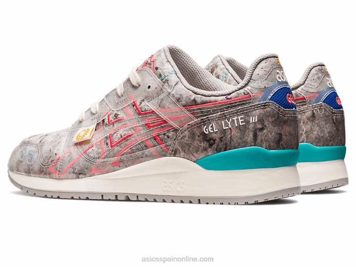 gel-lyte iii og fieltro reciclado Asics 4L68212 gris ostra/rosa diva