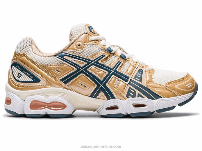 gel-nimbus 9 Asics 4L682701 crema/acorazado