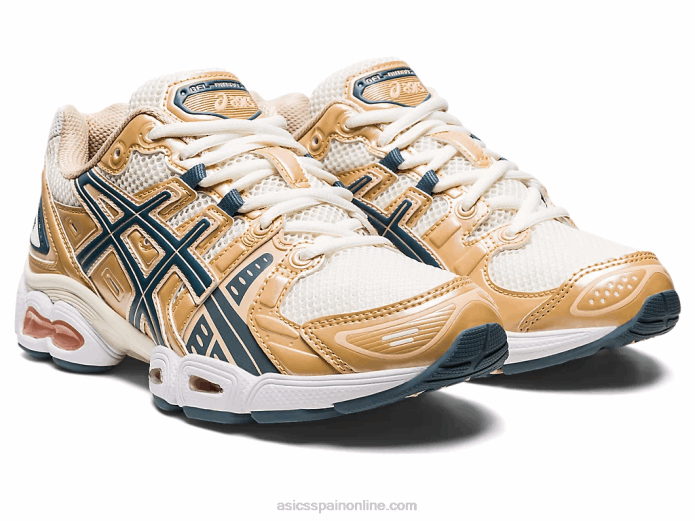 gel-nimbus 9 Asics 4L682701 crema/acorazado