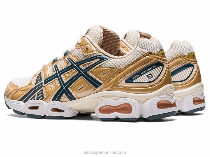 gel-nimbus 9 Asics 4L682701 crema/acorazado