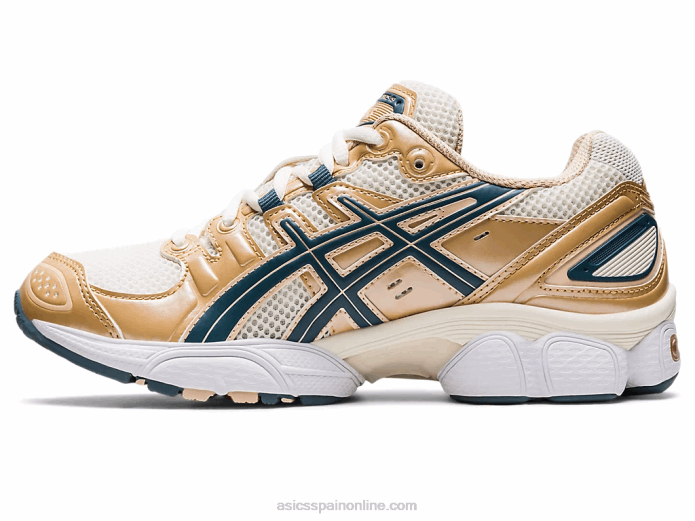 gel-nimbus 9 Asics 4L682701 crema/acorazado