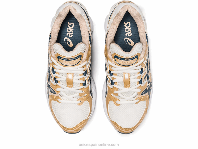 gel-nimbus 9 Asics 4L682701 crema/acorazado